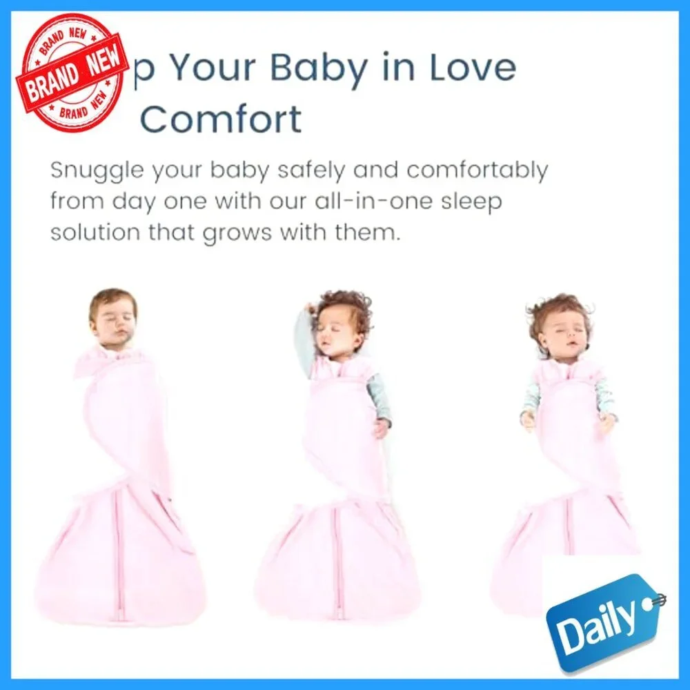 Newborn Swaddle Sleep Sack 0-3 Months, Adjustable Wearable Blanket